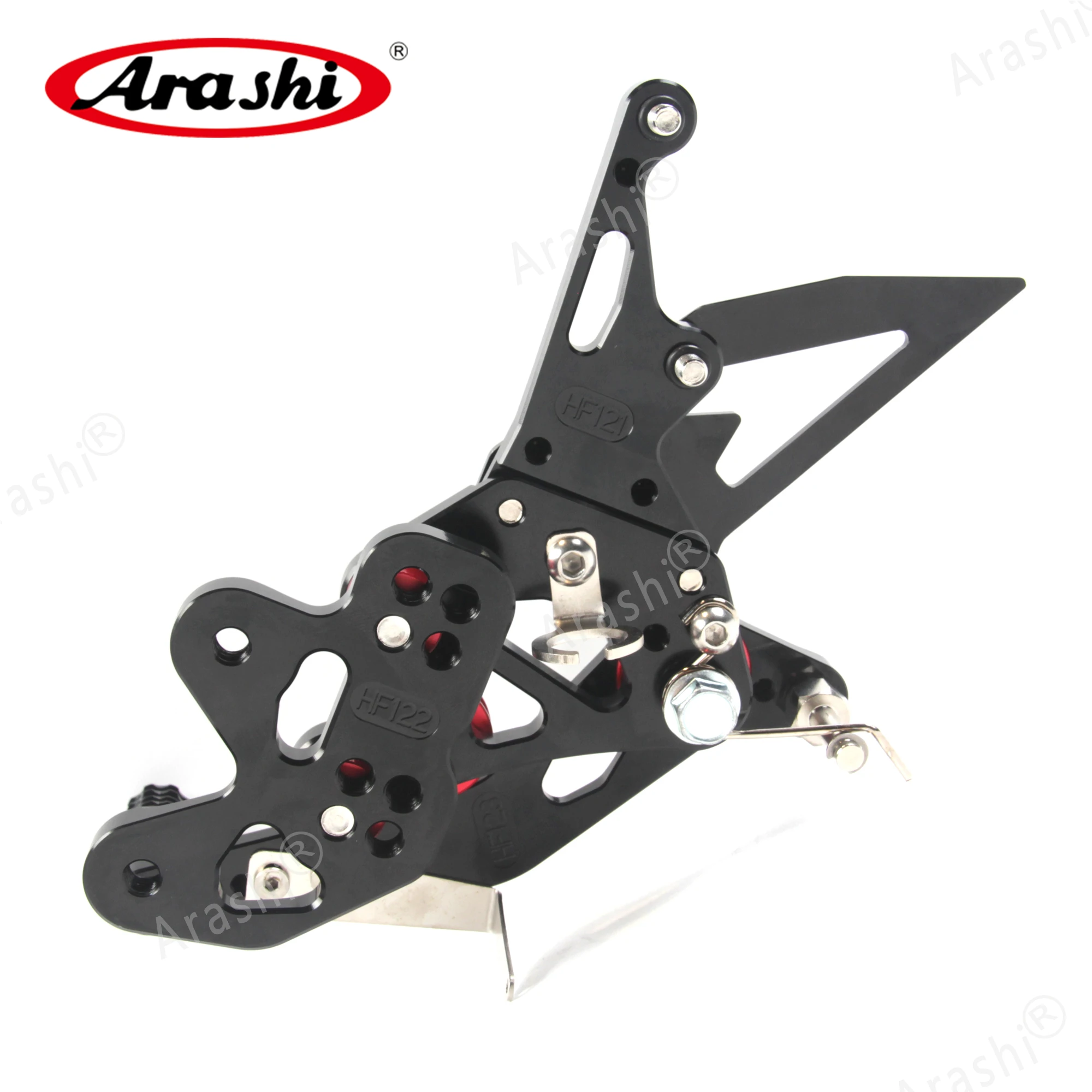 Arashi для SUZUKI GSXR600 GSXR750 2006 2010 регулируемая подставка ног подставки фотосессия 2007 2008