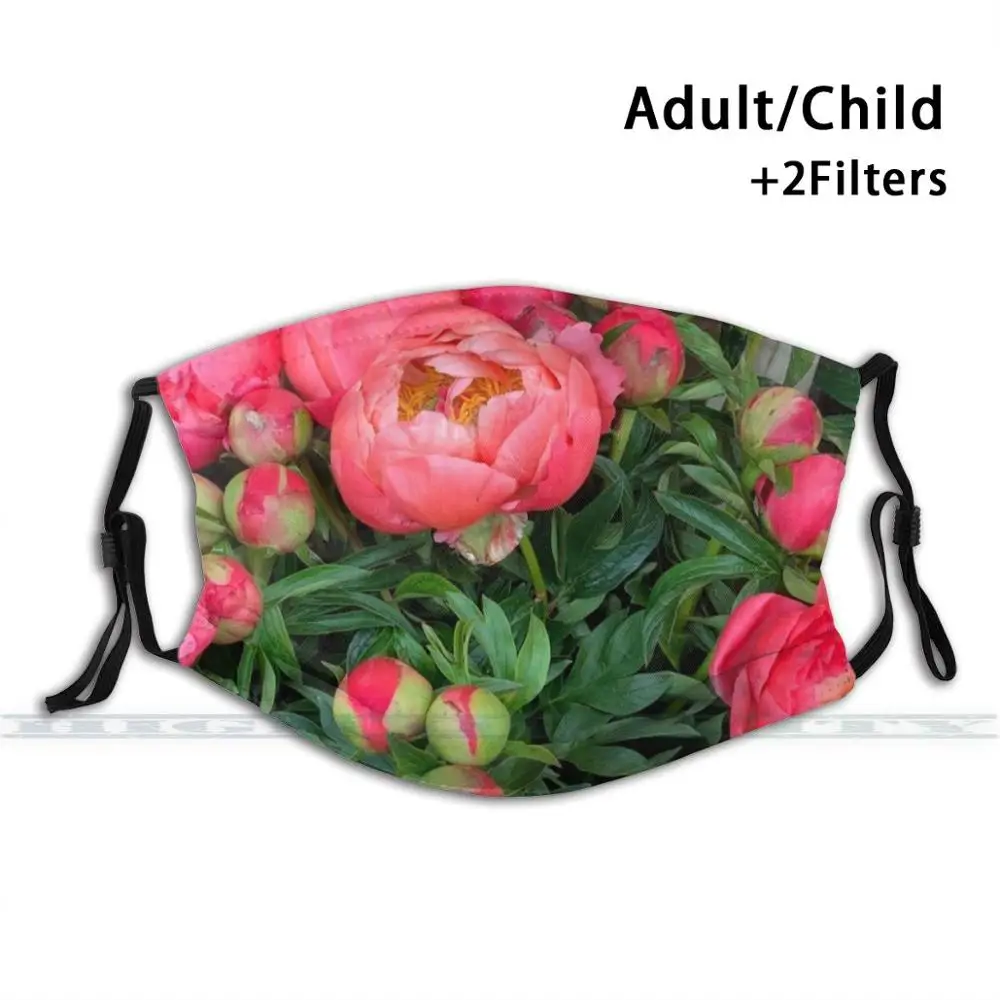 Многоразовая маска для лица с забавным фильтром Pm2.5 красивым модным принтом