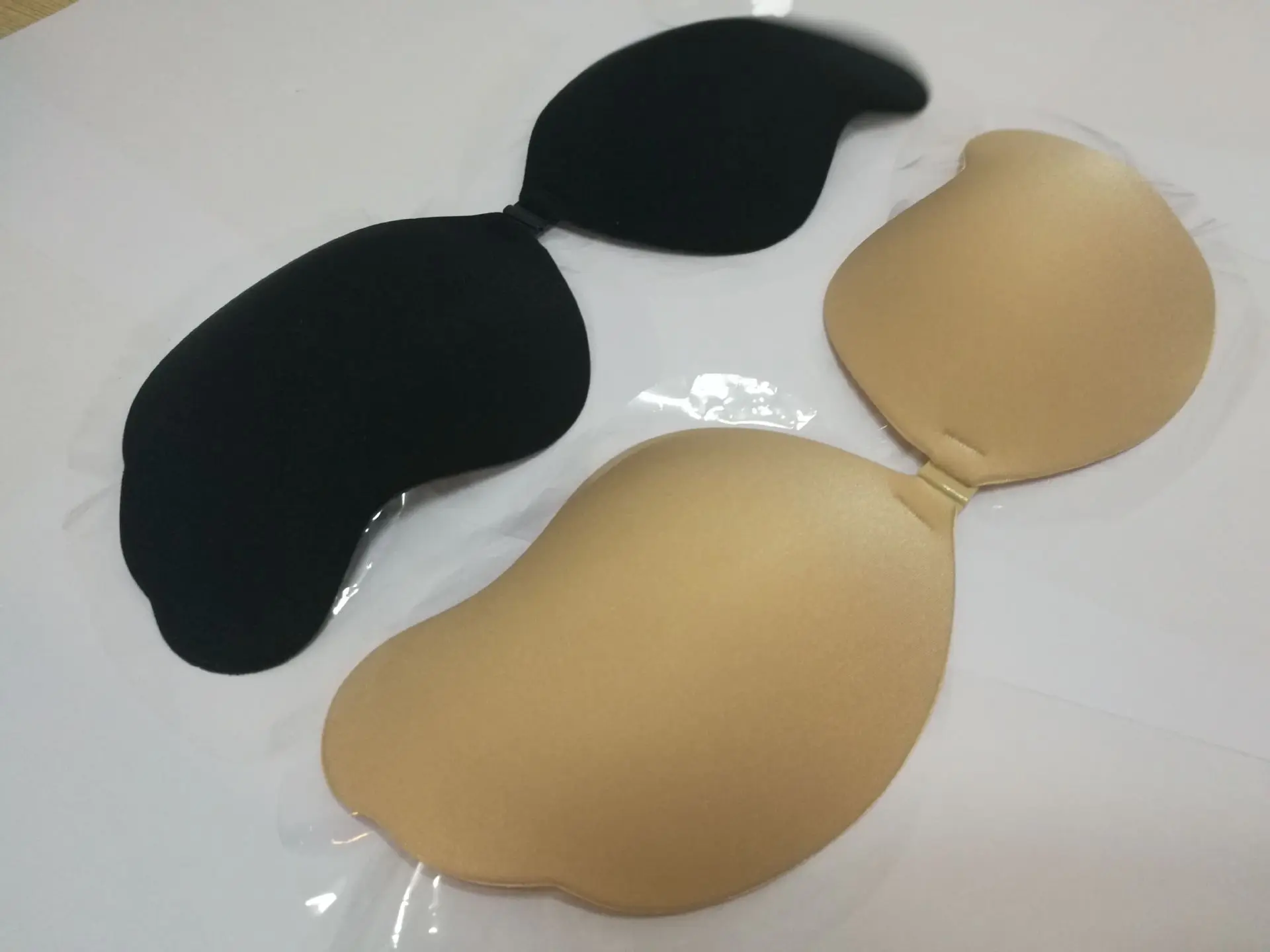 Манго Передняя Пряжка Скрытая силиконовая Nubra второе поколение с большим отверстием дышащий пуш-ап коврик для груди
