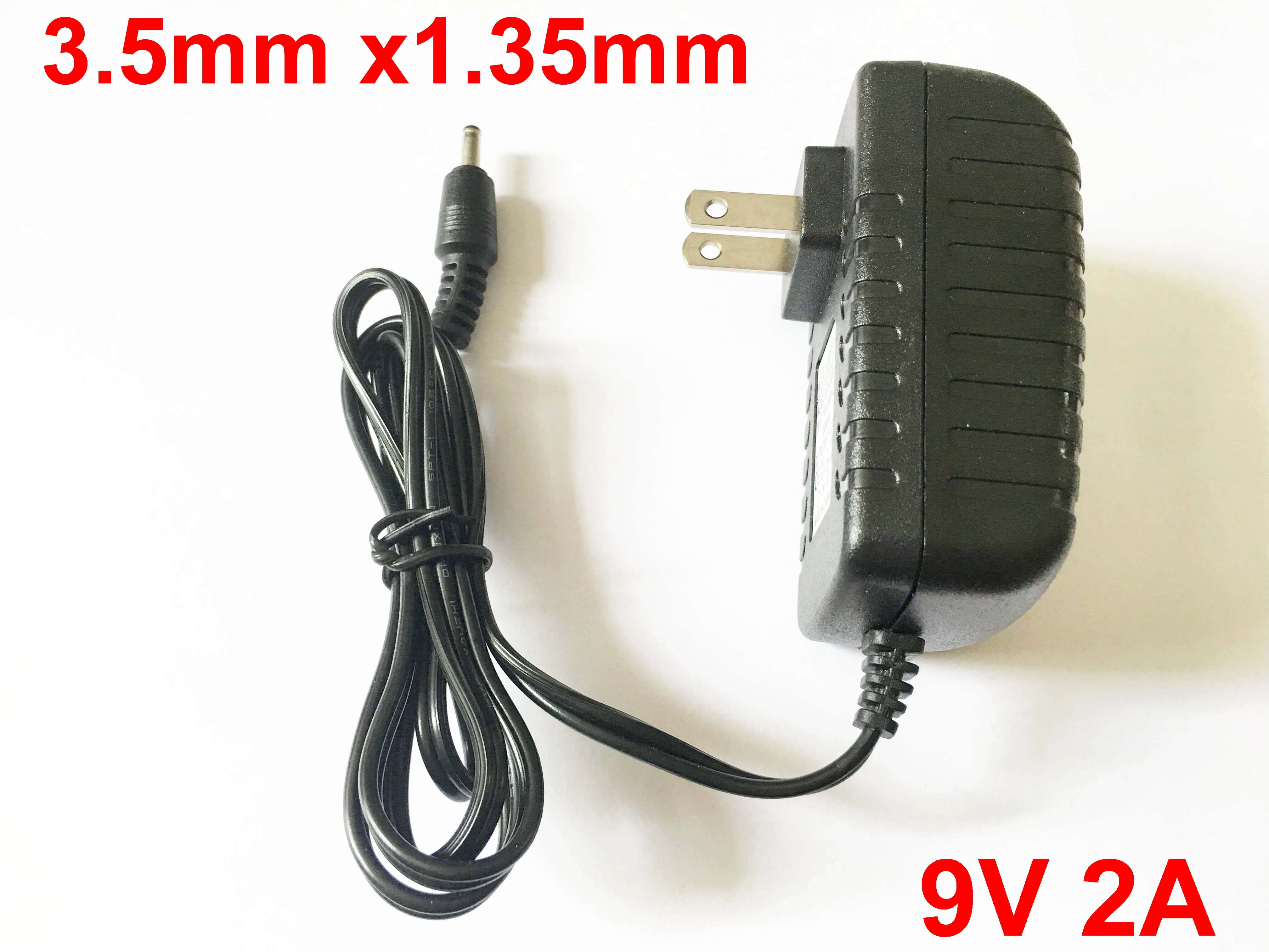 50 шт. Высокое качество DC 9 В 2A IC programAC 100v-240vконвертер импульсный адаптер питания 2000mA питания США штекер DC 3,5 мм x 1,35 мм
