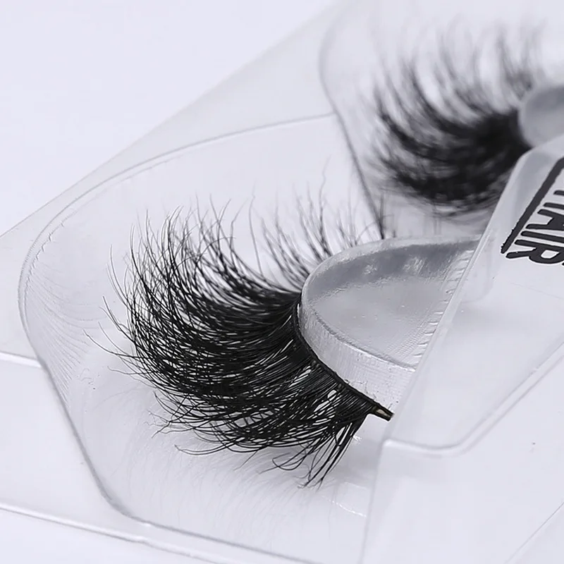 

Lashes 3D Mink Eyelashes Natural False Eyelashes 1 pair Handmade Fake Eye Lashes Extension A14