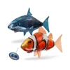 Toy Remote Control Air Swimmers Flying Shark And Clownfish Through The Room for Kids Children DIY Plastic Inflatable Balloon Toy 2