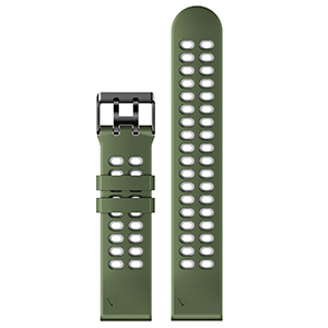 Silicone Strap with Hole for Garmin fenix5/5 PLUS/6/6 pro Sport Band for Forerunner 945/Instinct Esports/MARQ Golfer