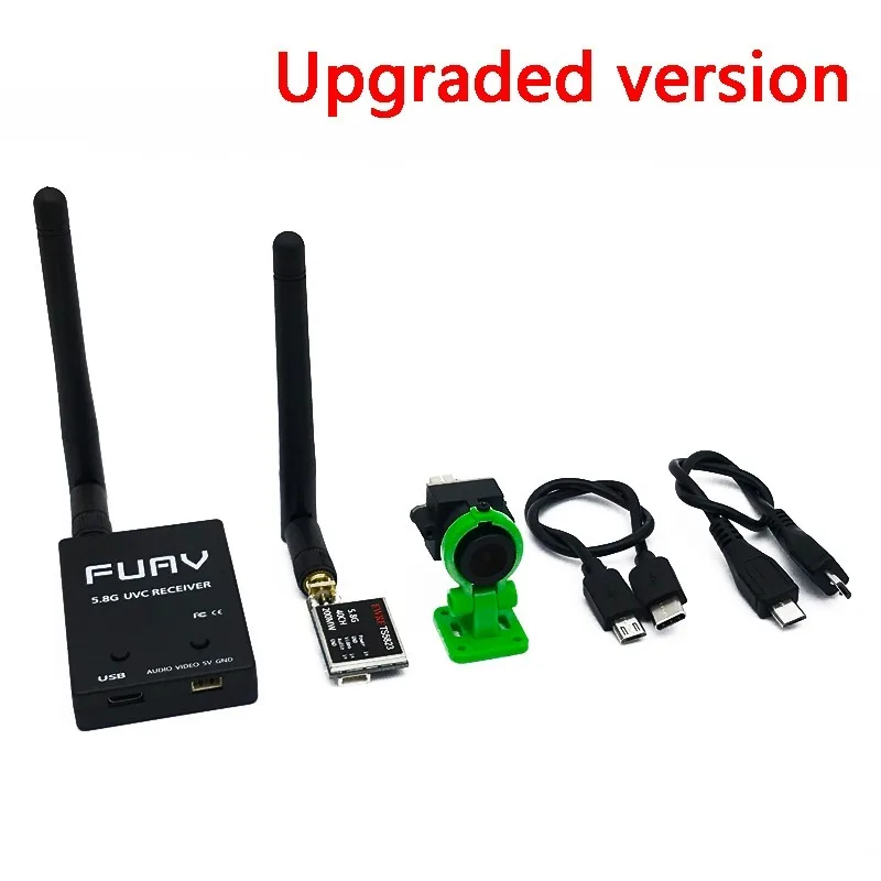 

Easy to use 5.8G FPV Receiver UVC Video Downlink OTG VR Android Phone+Video 200/600mw Transmitter TS5823+CMOS 1000TVL 20%OFF