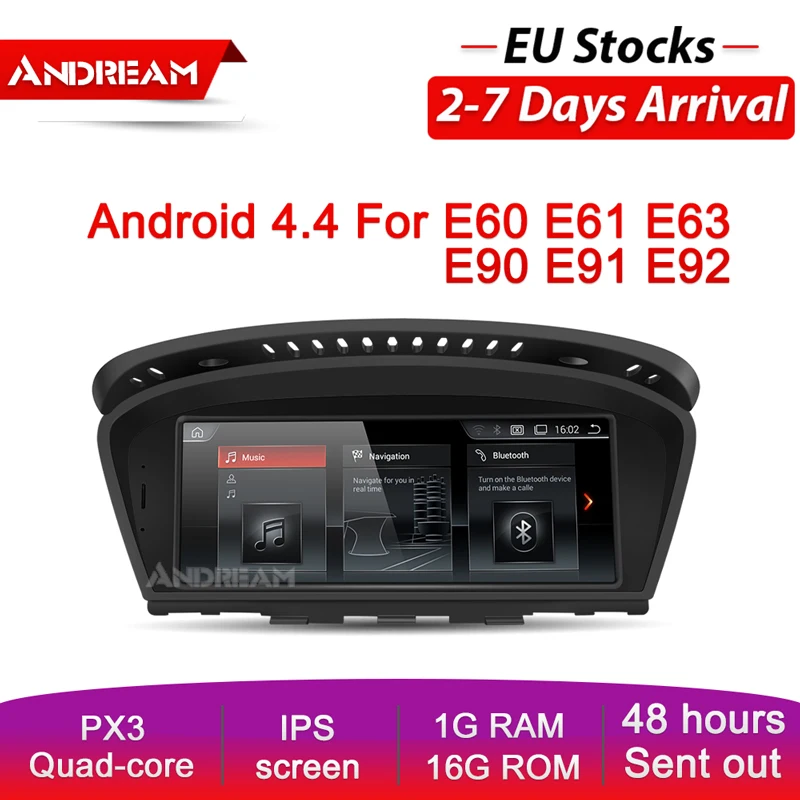 Andream 8.8" Android 9.0 Qualcomm GPS Navigation Car Multimedia Player For BMW Series 3/5 E90 E91 / E60 E61 M3 M5 CCC system - Цвет: 4Core-CCC 1-16G