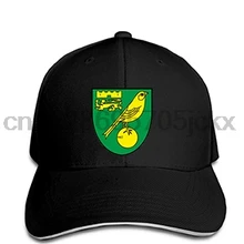 Канарейки Norwich City F. C. Желтые Для Мужчин Черная кепка с козырьком, остроконечные