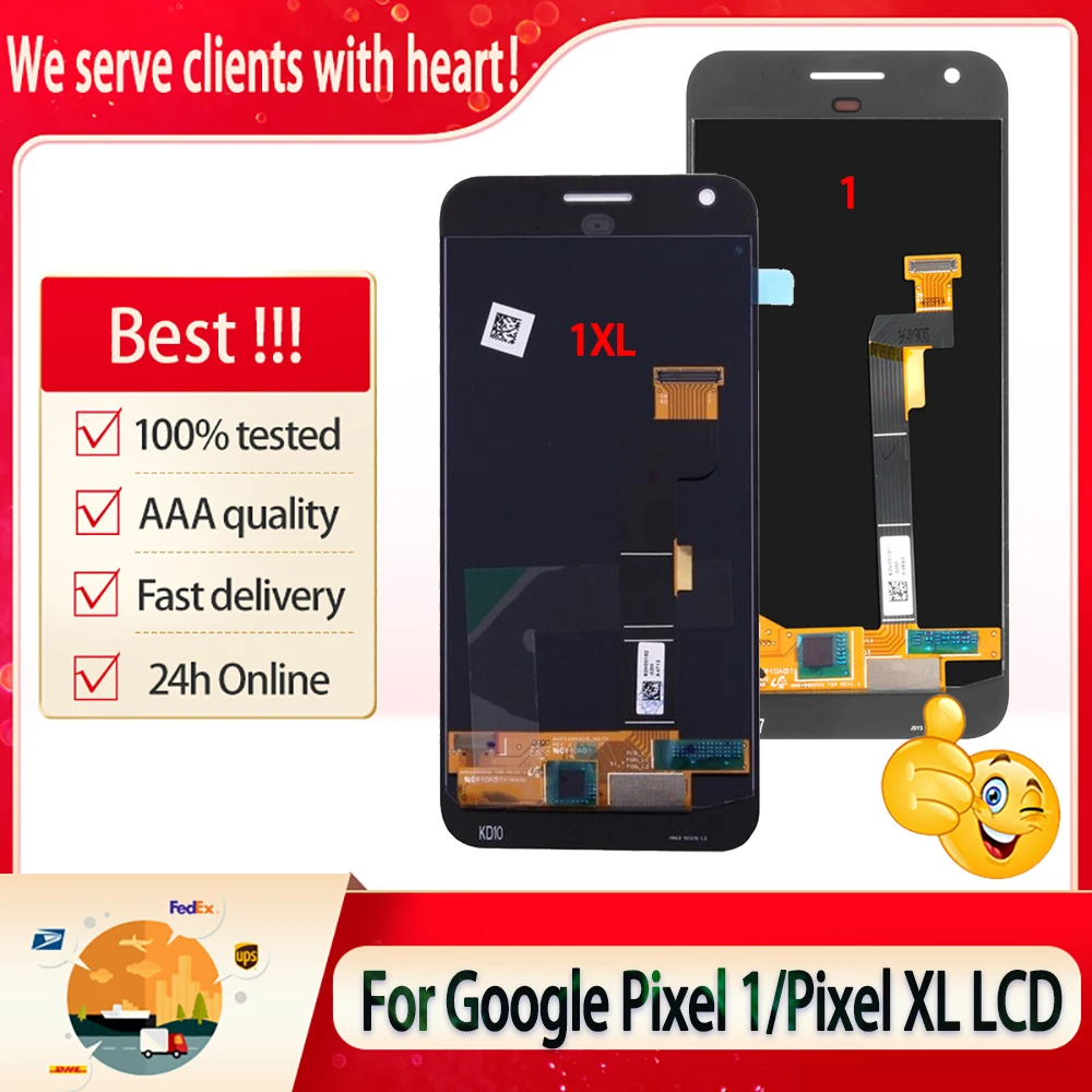 Original For Google Pixel XL LCD Display With Touch Screen Digitizer