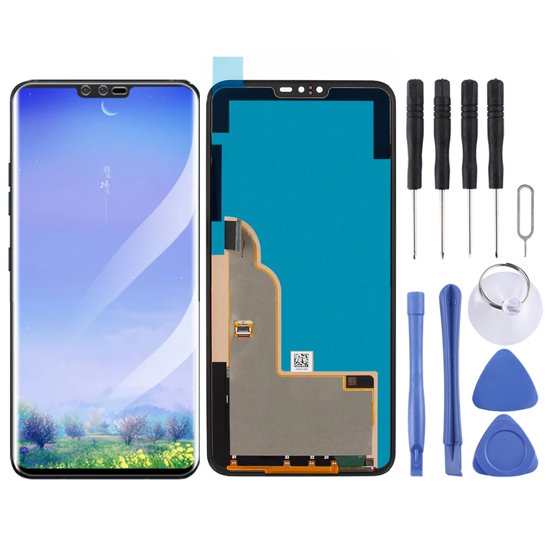 ЖК-экран для LG V40 ThinQ экран дисплей сенсорный дигитайзер сборка экран AAA Качество