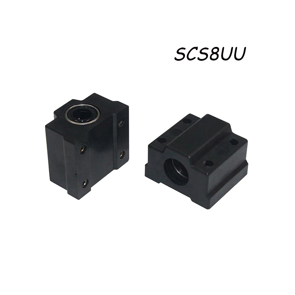 10 шт./лот SC8UU SCS8UU блок 3d принтер Часть 8 мм Линейный шарикоподшипник блок ЧПУ маршрутизатор шарикоподшипник SC8UU SCS8UU
