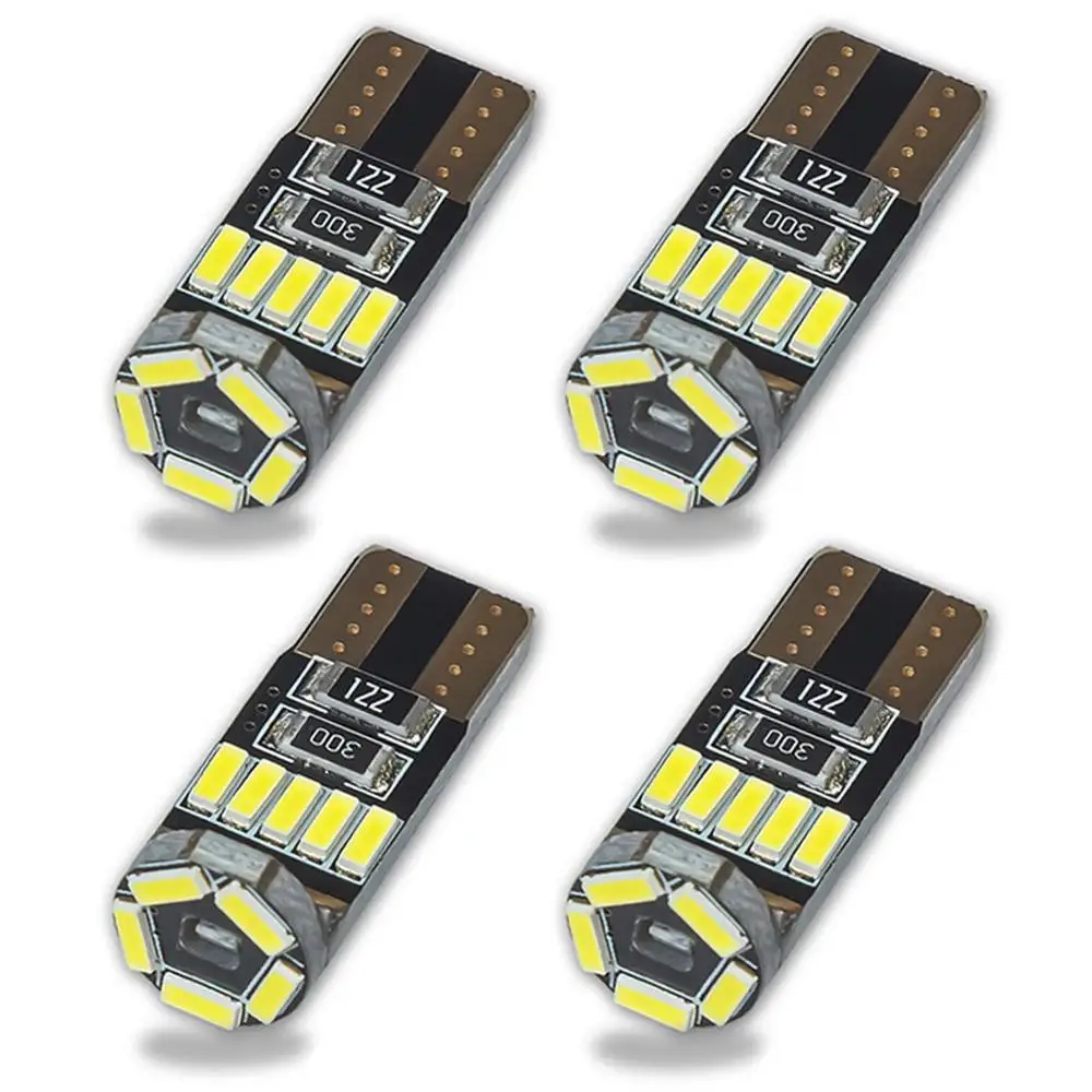 Safego 4 шт. T10 6SMD Светодиодные Автомобильные лампы 168 194 2825 W5W авто Интерьер