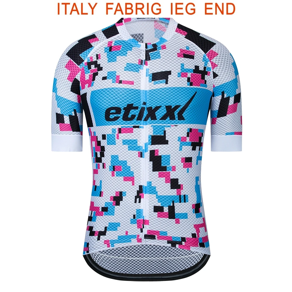 

Cycling Men MTB Road Mountain Bike Jerseys Short Sleeves Summer Spring Breathable Bicycle camouflage Tour Team Uniform DH Tops