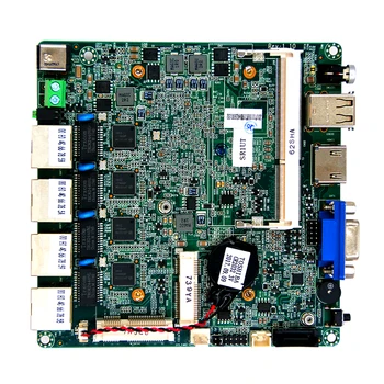 

Baytrail J1900 CPU nano motherboards 4 ethernet ports mainboard with 4GB ddr3