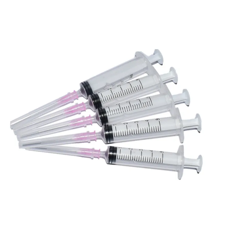 Inkjet Printer Refill Tool Fountain Pen Syringe Tool 5pcs Add the ink tool 10ML syringe injector for refilling ink CISS cartridges with 10cm long needle