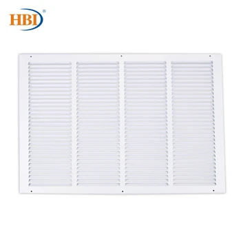 

HBI 10PCS W24"xH16" Steel White Finished Return Air Grilles Ceiling Air Vent Ceiling Duct Cover Air Register Ventilation Grilles