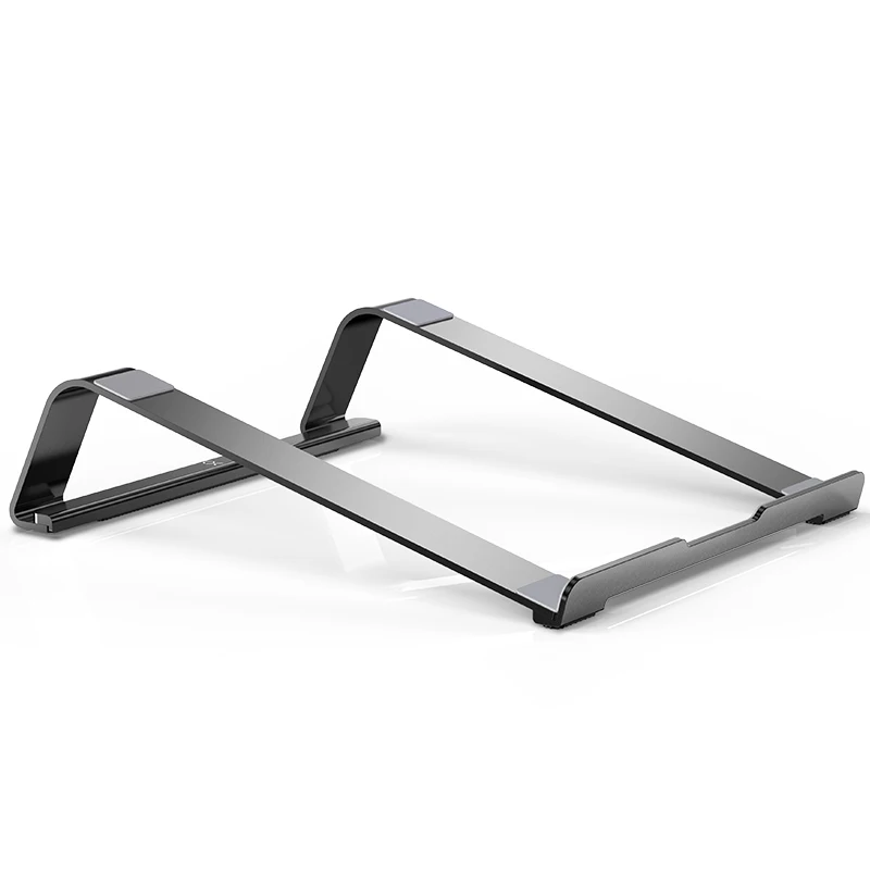  Aluminum Alloy Notebook Stand Portable Laptop Stand Holder For Macbook Air Pro 13 15 Non-slip Silic