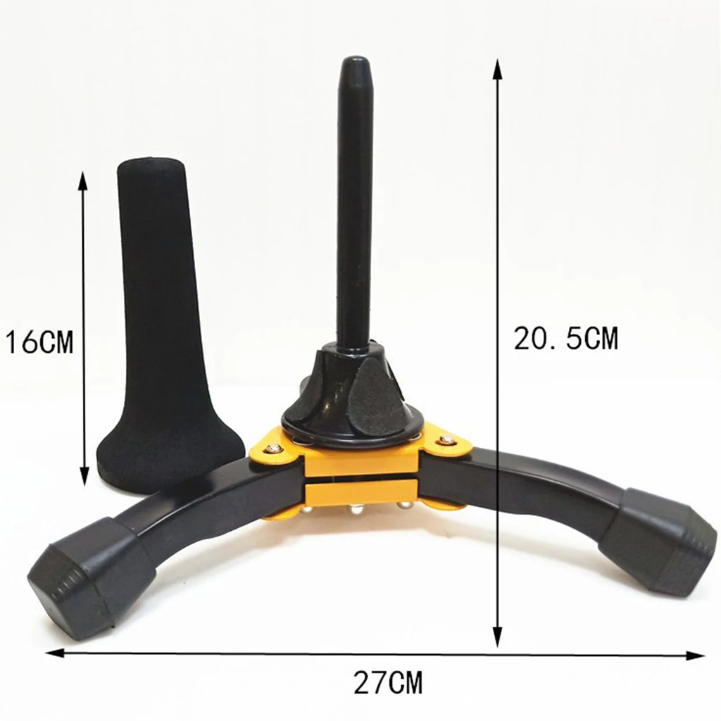 Portable Clarinet Flute Oboe Metal Rack Display Holder Bracket Stand