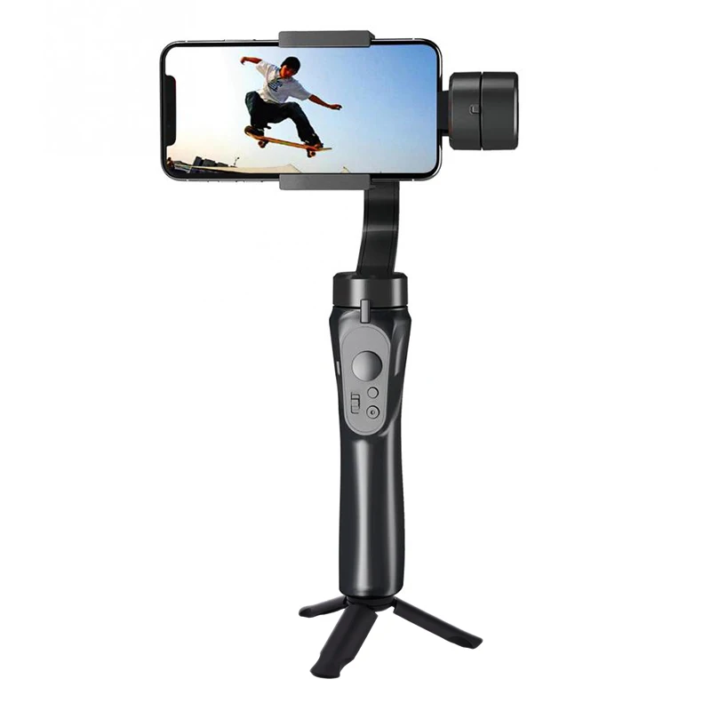  Smooth Smart Handheld Gimbal Stabilizer with Tripod Phone Stabilizing Holder for SmartPhone & Actio