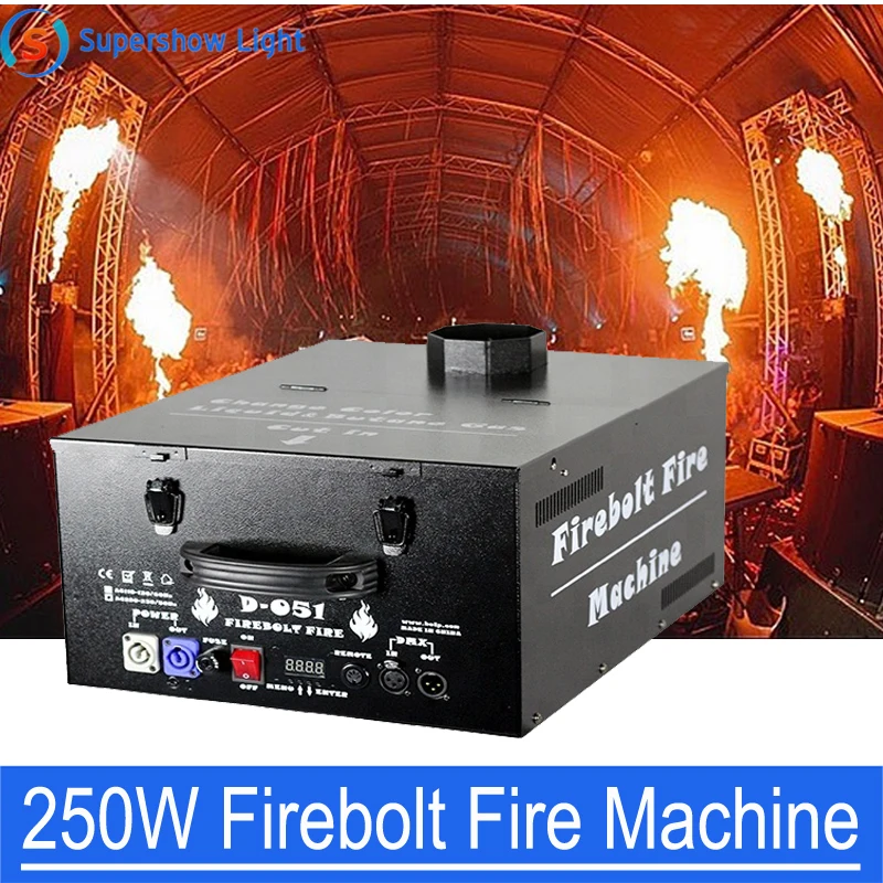 Сценическая струйная машина с эффектом пламени пожарная огненного масла Firebolt