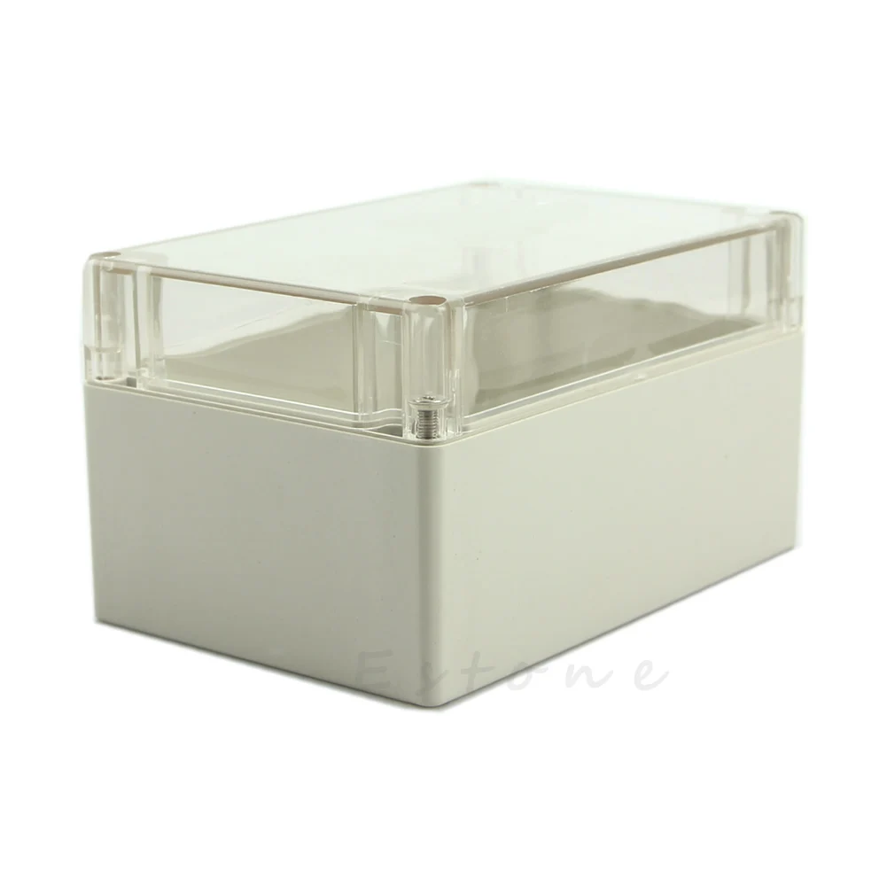 

Waterproof 160x110x90mm Clear Plastic Electronic Project Box Enclosure CASE Drop Ship Support