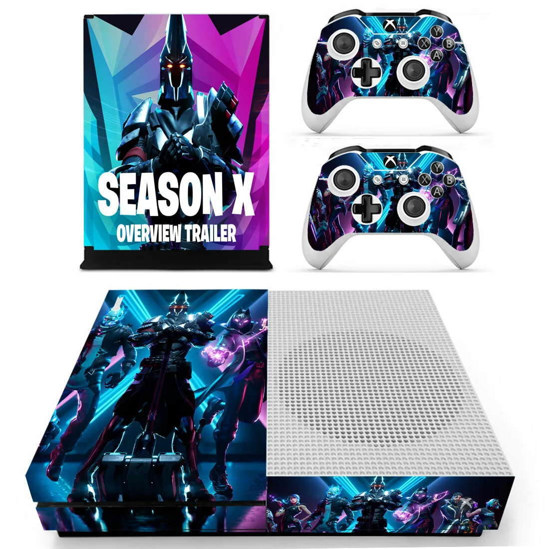 Новая игровая наклейка для Xbox One S консоль и контроллеры для Xbox One Slim Skins наклейка s винил