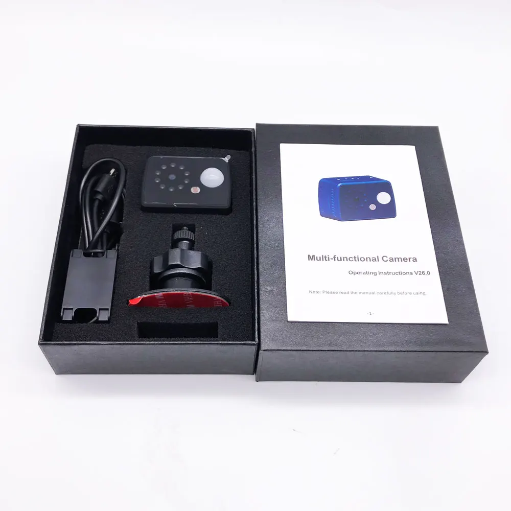 Мини Камера MD20 Обнаружение движения PIR низкая Мощность HD 1080P Сенсор Ночное
