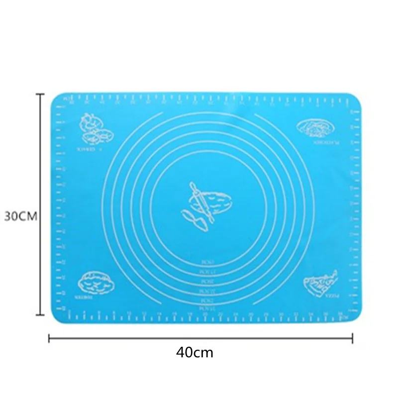 1 шт. новые силиконовые доски для раскатывания теста коврики для выпечки сахар ремесло помадка торт резка теста коврик