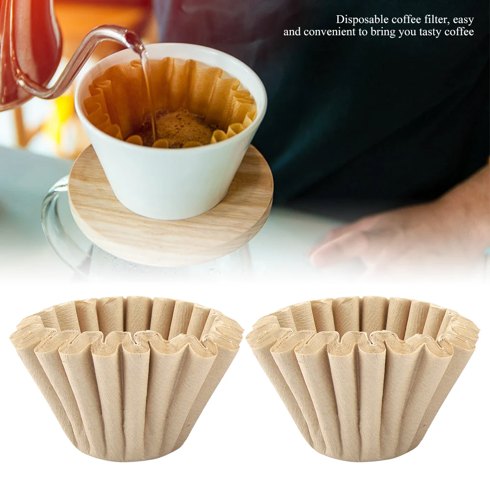 Jual 50pcs/set 45*70mm Coffee Filters 