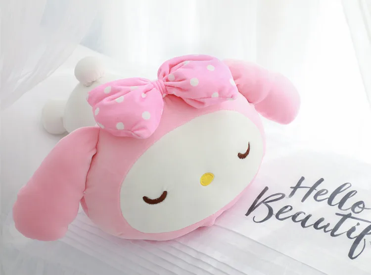 Кошка детская игрушка аниме кролик мягкая подушка для сна пудинг собака игрушка для детей подарок на день рождения