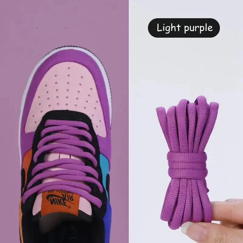 Versatile Round Non-Slip Wear-Resistant Shoelaces