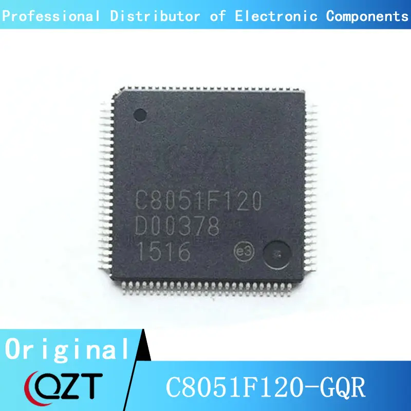 10pcs/lot C8051F120-GQR QFP C8051F120 C8051F120-G TQFP-100 chip New spot