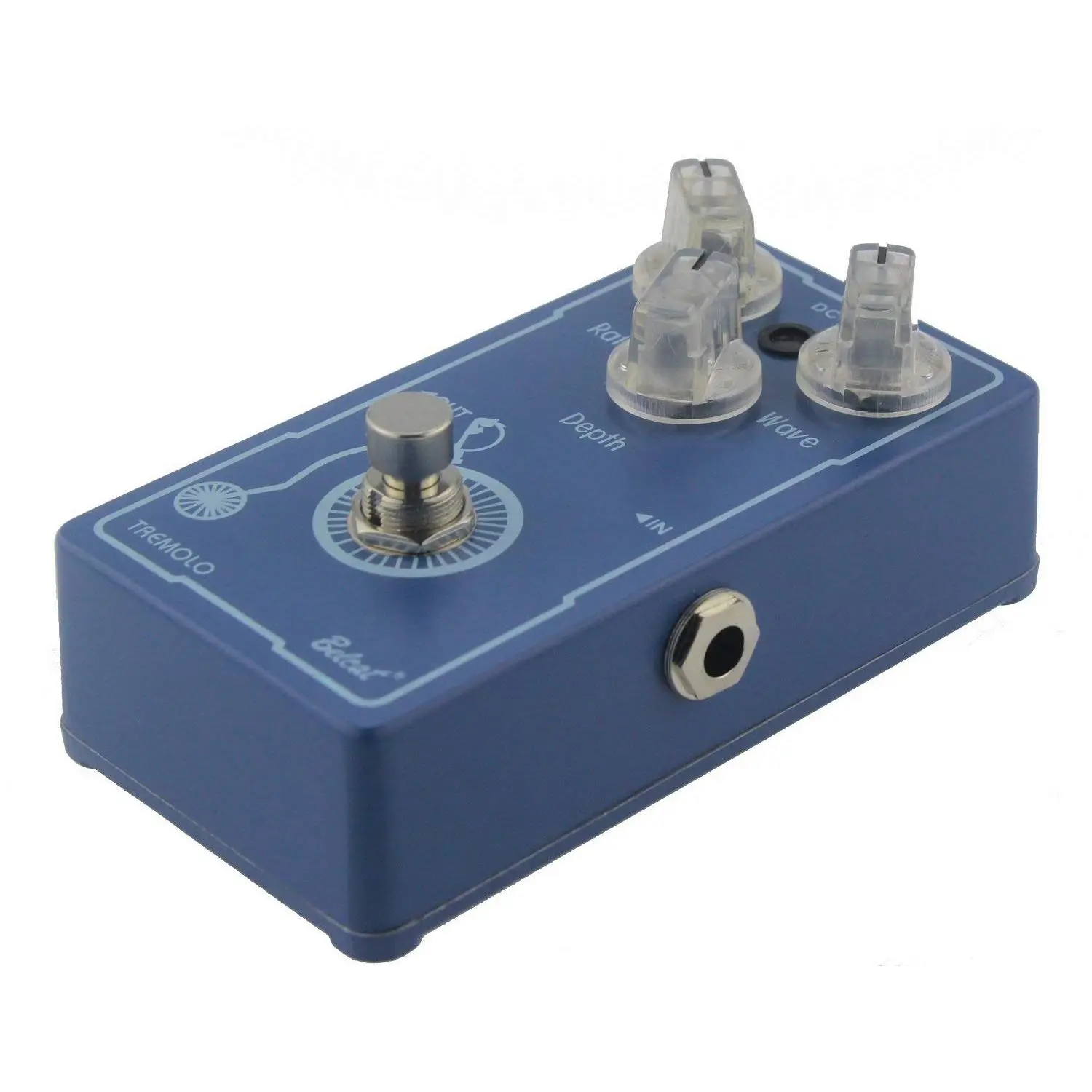 

Belcat Tremolo Pedal TRM-607 Classic Analog Guitar Effects Pedal with True Bypass
