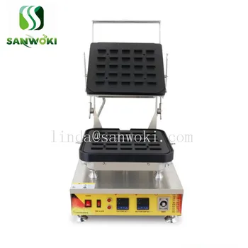 

110V 220V Electric rectangle cheese tartlet machine rectangle waffle baking grill 25pcs/mold Non-stick mini egg tartlet maker