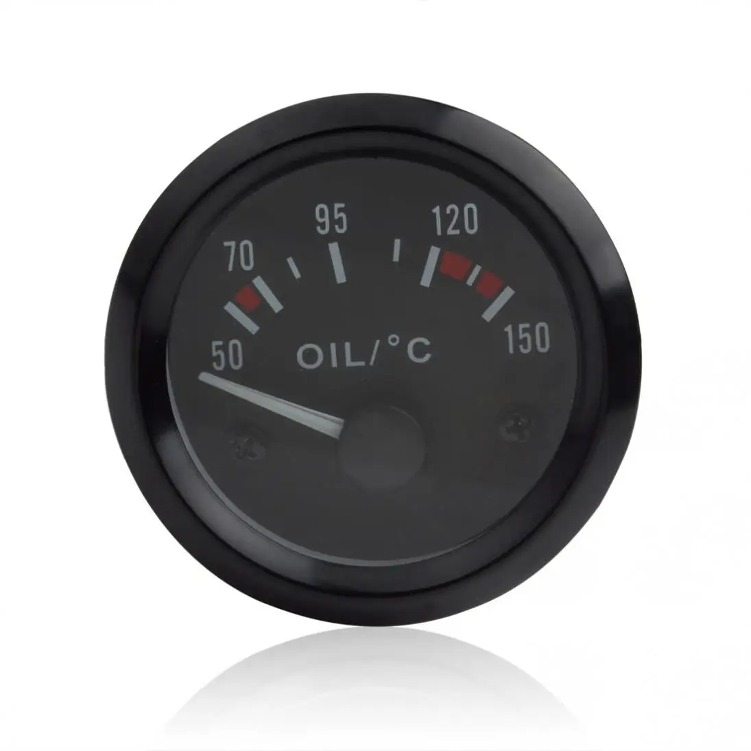 

12V 2" 52MM 50~150 Celsius LED Electrical Car Oil Temp Temperature Gauge Meter with Temperature Sensor