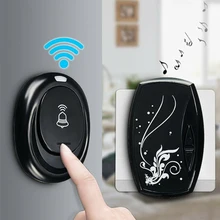#Special Offers 	Door Bell Waterproof Wireless With 36 Chimes Single Receiver Waterproof Plug-in Type Doorbell Cordless Smart Home Door Bells	