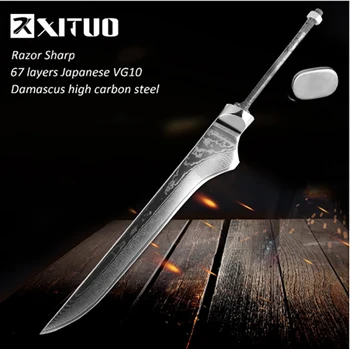 

XITUO Boning Knives 6" inch 67 layer Japanese VG10 Damascus high carbon stainless steel knife blank material DIY handmade Access