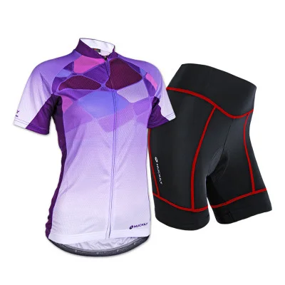 Jersey and Pants Модные Велосипеды Джерси, комплект с шортами, Для женщин pro bike Одежда для спорта, для катания на велосипеде, одежда женское платье Майо спортивный костюм комплект - Цвет: Jersey and Pants