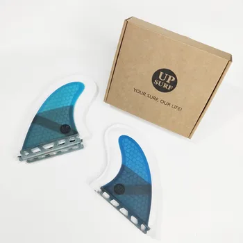 

Future K2.1 rear fins 2pcs per set for quad fin set foil 80/20 Surf Fins Fiberglass Honeycomb