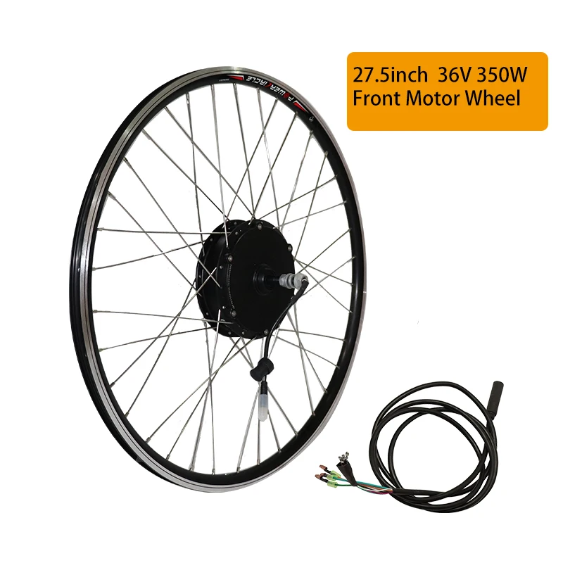 36V 250W 350W 500W Front Rear Hub Motor Wheel ebike Motor Kit Electric Bike Conversion Kit without Battery for 20'' 26'' 700C 28" Electric Bicycle eBIKE Conversion Kit Bicicleta Eletrica - Цвет: 27.5 350W FrontWheel