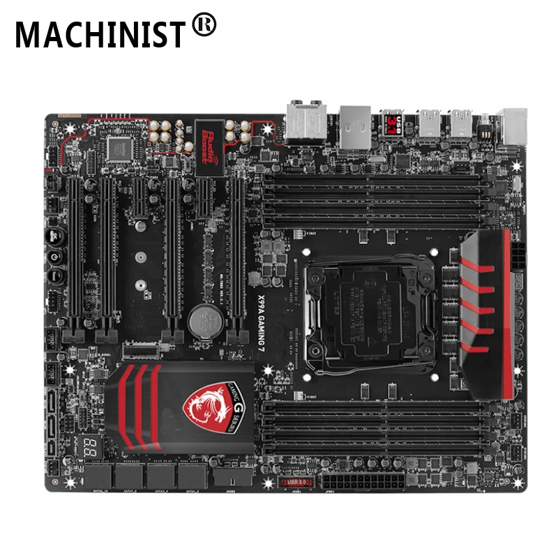 

For MSI X99A GAMING 7 Desktop motherboard MB Intel X99 LGA 2011-V3 ATX DDR4 128GB SATA3.0 USB3.1 M.2 Free shipping