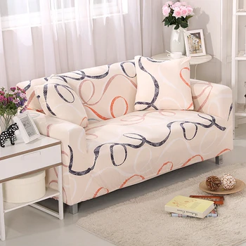 

Plain Pattern Stretch Sofa Cover Non-slip Sofa-Cover-Set Living Room Furniture Protector Cover Single/Two/Three/Four Sofa Case
