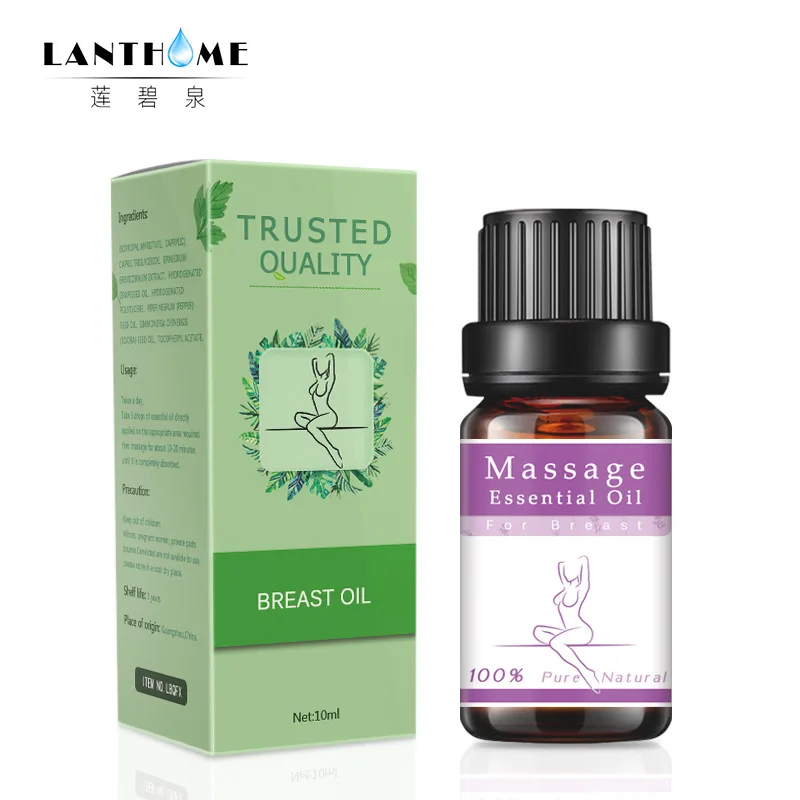 

LANTHOME Breast Enhancer Massage Oils Chest Enlarge Effective Breast Enlargement Augmentation Breast Size Up Growth Cream 10ML