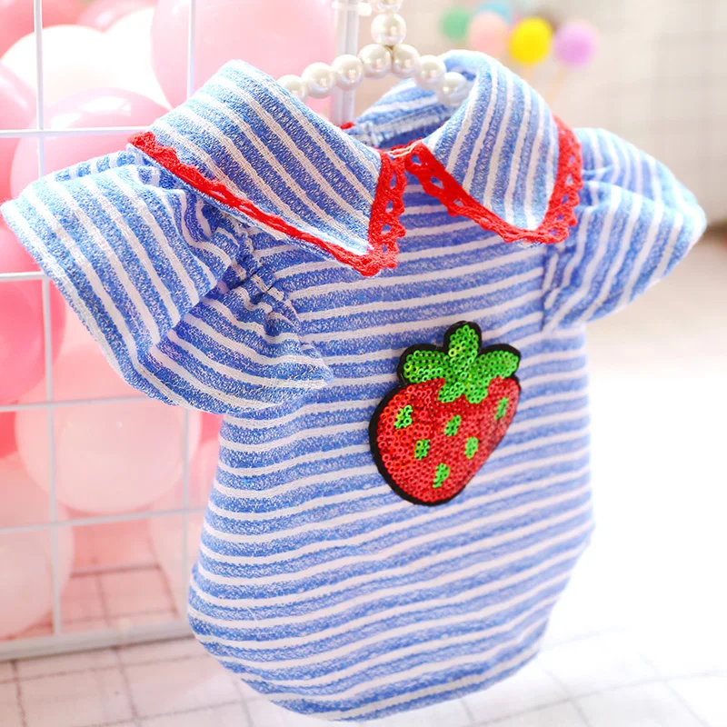 草莓条纹飞飞袖3