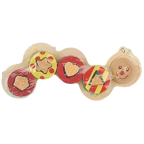 Сортёр Фабрика Фантазий Гусеница 15 деталей | Игрушки и хобби