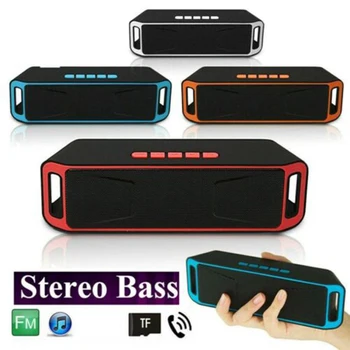 

Stereo Surround Bluetooth Speaker Receiver Super Bass Wireless Speakers FM Radio Loud Bluetooth Speakers Subwoofer Outdoor Home
