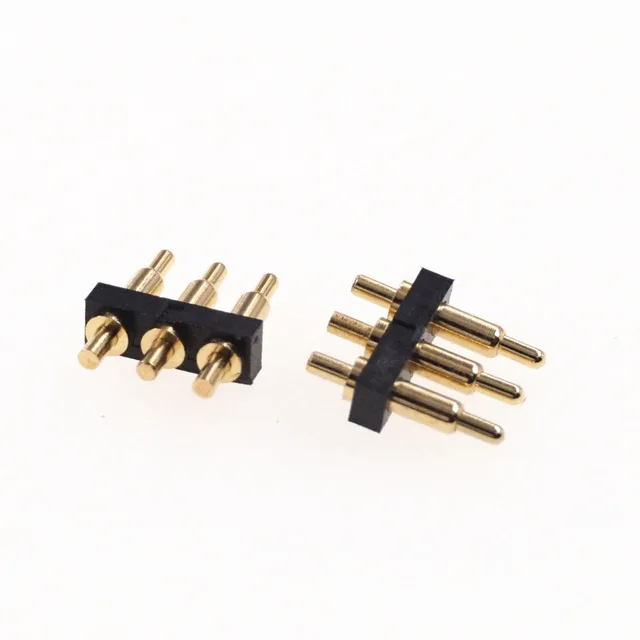 2,54 Mm-Es Hangmagasság-Beépülő Deszkás Tábla Tavaszi Gyűszű Pogo 2 3 4 5 6 7-Pin Magasság 7,0 Mm - Image 4