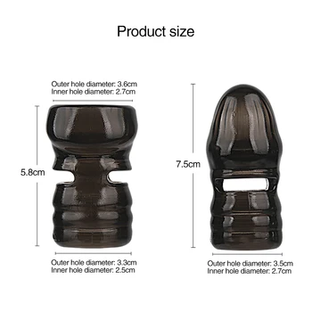 Men Penis Ring Male Penis Foreskin Resistance Rings Prevent Phimosis Corrector Reusable Cock Penis Sleeve Condom Intimate Goods 5