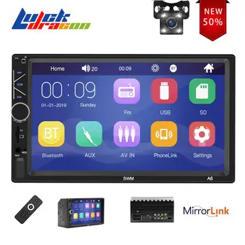 

Auto Radio 2 din Car Multimedia Player 7" Touch Screen Video MP5 Autoradio 2din Stereo Support Rear View Camera Mirrorlink