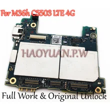 Полная работа оригинальная плата разблокировки для sony Xperia ZR M36 M36h C5503 LTE 4G материнская плата логическая схема электронная панель