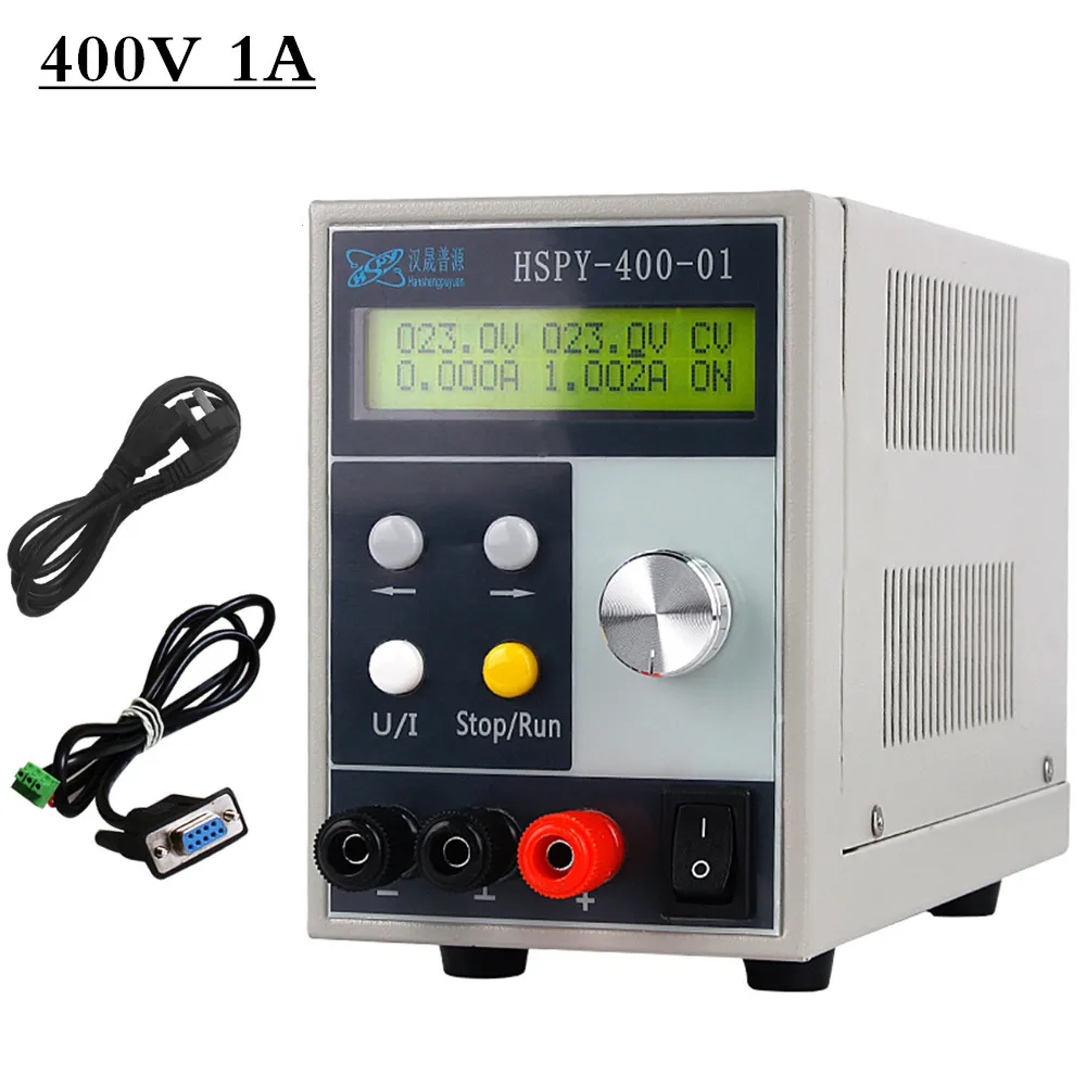 

400V 1A DC Lab Adjustable Power Supply Switching Laboratory 0.01V 0.001A Programmable Bench Source Digital Current Regulator