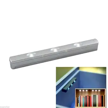 

LED Drawer Cabinet Light Motion Sensor White Lamp Bulb Detector Lighting